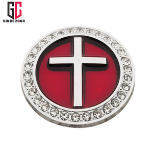 Autocollant de voiture en métal émaillé 3D personnalisé avec strass, emblème de <span class=keywords><strong>moto</strong></span> et de voiture, fabriqué en usine depuis 12 ans - Product Image 5