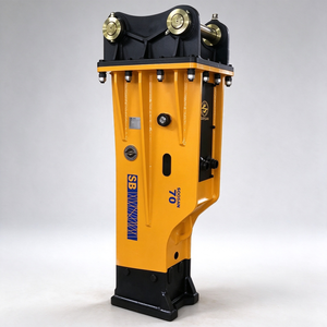 Martillo Hidráulico Silencioso Tipo Caja SOOSAN SB70 para Excavadoras de 16-21 Toneladas, Construcción y Demolición - Product Image 1