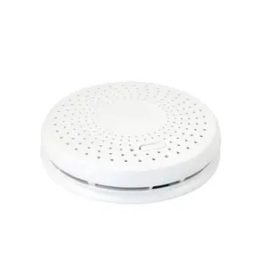 Tuyapp giám sát từ xa Trắng Wifi khói Detector cho Home an ninh báo động cho điện thoại di động sử dụng điện thoại