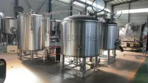 100L 300L 500L 1000l 2000L attrezzatura per birrificio sistema per la produzione di birra attrezzatura per la produzione di birra