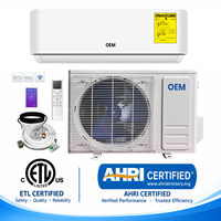 Climatiseur mini-split USA AHRI SEER 18.3 12000 BTU 115V 60Hz R32 Inverter avec prise US