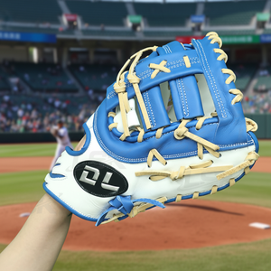 Guantes <span class=keywords><strong>de</strong></span> Béisbol y Sóftbol <span class=keywords><strong>de</strong></span> Cuero Qlean Personalizables en Oferta, para Receptor y Jugador <span class=keywords><strong>de</strong></span> Campo, Lanzamiento Derecho/Izquierdo, Ligeros y Duraderos - Product Image 1