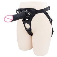 Culottes avec godemichet personnalisable pour femmes lesbiennes, sous-vêtements réalistes en silicone à double godemichet pour couples