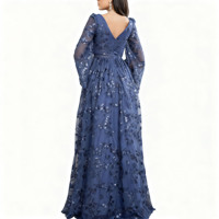 Nouvelle Robe Longue d'Été pour Femme, Style Soirée et Banquet, Tempérament Féerique et Artistique