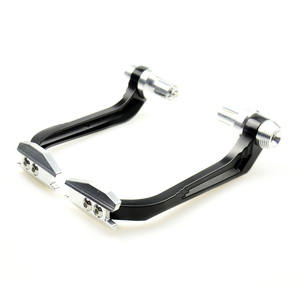 Protège-mains et leviers de frein/embrayage fixes et épaissis pour moto, en alliage d'aluminium, avec protection anti-chute par transfert d'eau - Product Image 6