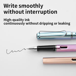 Großhandel Custom Logo 0,5mm Gel Pen Set Kunststoff Business Office Briefpapier für Schul signaturen und Werbung - Product Image 2