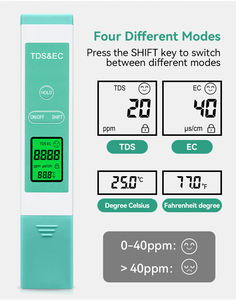 A13 TDS EC 水質テスターペン 家庭用 - 水道水、沸騰水、水槽の水の純度を検出 - Product Image 3