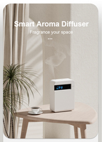 Diffuseur d'arômes électrique mural, contrôlé par application, machine à parfum silencieuse, idéal pour les petites pièces et les grands espaces commerciaux