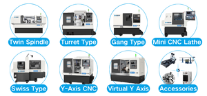 Multi-functional 8 Inch Twin Spindle 5-Axis High-Accuracy Turning Center with Control and 12-Station Tool <b>Post</b> - Product Image 6