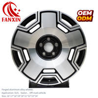 Rines Forjados Fx 6061 T6 de 20 y 22 Pulgadas con Acabado Mecanizado Negro, Estilo Maybach para Mercedes Clase S W223