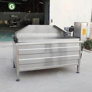 Friteuse industrielle automatique à gaz pour manioc, gari, falafel et chips de plantain - Product Image 2