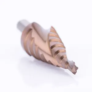 Source Supplier WEIX HSS 5/9/15 Steps Pagoda Drill Spiral Groove