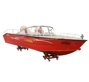 Mer utilisée rigide king fond en V profond 16ft console centrale <span class=keywords><strong>aluminium</strong></span> jon cuddy cabine <span class=keywords><strong>barge</strong></span> puissance bateau à passagers croiseur péniche de débarquement - Product Image 1