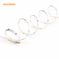 Bande LED OEM 12V 2835 60 LED/m 8mm 6500K Blanc Froid Ra80 IP20 Télécommande Dimmable Longueur Personnalisée Rouleau de 5m