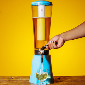 Dispensador de Cerveza de Barril Comercial de Acero Inoxidable con Torre de Jugos y Grifo, Máquina de Bebidas Frías, Equipo de Bar de Alta Calidad - Product Image 5