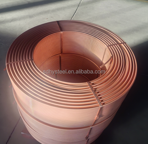 أنابيب نحاسية حلزونية لتكييف الهواء، أنابيب نحاسية صغيرة للتدفئة وتكييف الهواء بالغاز، أنابيب نحاسية مسطحة للتبريد - Product Image 6