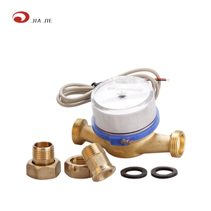 <span class=keywords><strong>1</strong></span>/2インチシングルジェット小型真ちゅう製ボディ水道メーター - Product Image 1