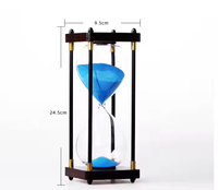 Timer Jam Pasir Kaca Transparan Modern Grosir dengan Bentuk Tetesan Air Berbagai Ukuran (S/M/L) untuk Pemakaian Baptis Merek YaFu