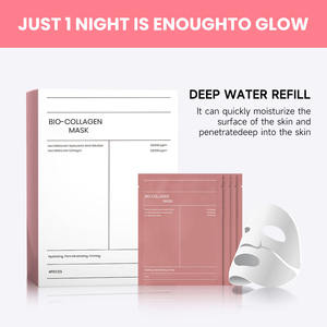 Derin kollajen gecede maske 37g x 4 adet | Gerçek kollajen 2,160,000ppb | Düşük moleküler ağırlıklı kollajen ile yüz hidrojel maske - Product Image 6