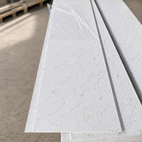 Panneau sandwich isolé en PU plat, plaque en acier galvanisé, panneau imperméable pour mur extérieur d'hôtel ou de bureau