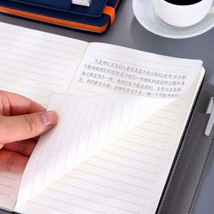 Hot Sale Pu Leather Journal With Pen Bag Handmade <b>A5</b> Notebook Custom Planner Agenda 2025 - Product Image 4