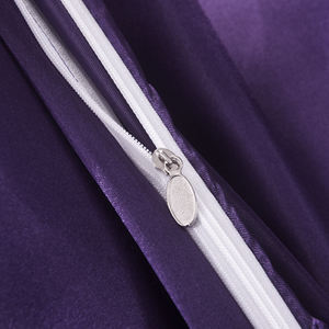 Prezzo di fabbrica diretto biancheria da letto in raso di seta di lusso 6 pezzi set copripiumino in seta di gelso lenzuola con angoli - Product Image 3