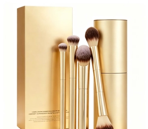 Set de Brochas de Maquillaje Personalizadas Serie Dragón con Cilindro y Caja, Brochas Cosméticas de Lujo con Cerdas Veganas, Herramienta de Belleza Profesional - Product Image 1