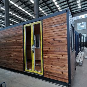 Glamping – <span class=keywords><strong>clé</strong></span> <span class=keywords><strong>en</strong></span> <span class=keywords><strong>main</strong></span> petite terrasse <span class=keywords><strong>en</strong></span> acier, <span class=keywords><strong>kit</strong></span> de bûches, cabane, villa de luxe, 40 pieds, conteneur <span class=keywords><strong>en</strong></span> <span class=keywords><strong>bois</strong></span>, maisons préfabriquées - Product Image 5