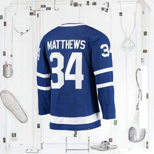 Jersey de Hockey sobre Hielo Personalizado Unisex con Bordado, Secado Rápido, 100% Algodón, Ropa Deportiva de Equipo, Nombre del Jugador, Knights - Product Image 2