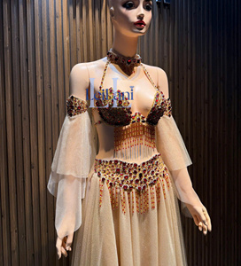 Vestido Midi de Invierno para Mujer, Estilo A-Line, con Pedrería de Alta Gama y Seda Ligera, Transpirable, Antiarrugas y Cómodo - Product Image 4