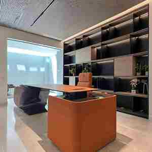 Estante de exhibición multicapa de madera maciza personalizable al por mayor para el hogar, oficina, estantería, muebles sencillos y modernos para sala de estar - Product Image 2