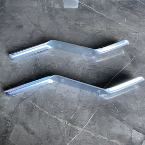 工業用DIY 10インチ両頭1/2インチ×5/8インチ炭素鋼凸型レンガジョインター仕上こてレンガ積み工具 - Product Image 2