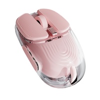 Souris OEM/ODM personnalisée avec moule privé, trois modes (filaire/sans fil/rechargeable) et design élégant