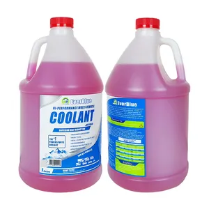 Groothandel 0c ~-45c Antiroest Antiseptische Roze Groene Lange Levensduur 1 Gallon Vrachtwagen Antivries Koelvloeistof Motor Vloeistof Met Veiligheidskop