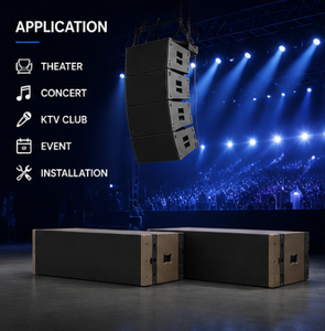 ลำโพงไลน์อาร์เรย์แบบพาสซีฟคู่ขนาด <span class=keywords><strong>6.5</strong></span> นิ้ว 200 วัตต์ RMS 65Hz-20kHz ระบบลำโพงเสียงระดับมืออาชีพสำหรับคอนเสิร์ต - Product Image 4