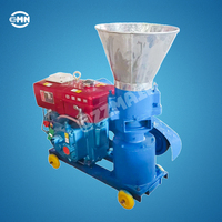 Nueva Máquina de Pellets para Alimento Animal de Acero Inoxidable |   Peletizadora de Alimentos para Aves de Corral, Peces y Conejos de Alta Productividad con Capacidad de 200-300 kg/h
