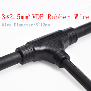 3 cách Splitter T nối M12 ánh sáng không thấm nước 2 3 4 Pin LED Strip dây nối - Product Image 4