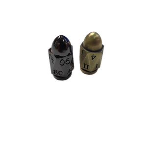 Polyedrische Metall-RPG-Würfel Dungeons and Dragons DND mit Eigenem Logo, Gemischte Farben, 7-Teiliges Set - Product Image 2