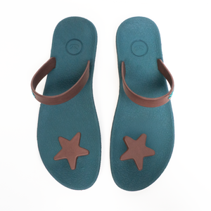 Elegantes Sandalias Minimalistas de Mujer Color Marrón Mocca con Plantilla Contorneada para Uso Diario y Vacacional - Product Image 1