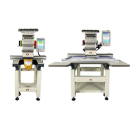 Nouvelle machine à broder automatique à tête unique informatisée extrêmement rapide avec une taille d'impression multifonctionnelle de 35x50 cm