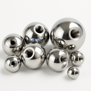 Bolas de Acero Inoxidable SDBALLS, Rodamientos Sólidos, Dureza HRC35, Tolerancia del 1%, Estándar AISI304, <span class=keywords><strong>20mm</strong></span>-24mm, Esferas Metálicas Perforadas - Product Image 3