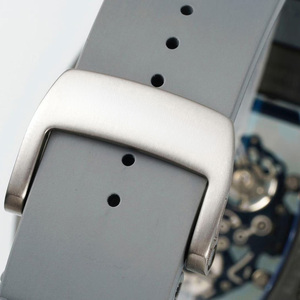 Montre-bracelet squelette à remontage manuel avec mouvement intégré 055, lunette en céramique noire, montre de luxe pour homme, idéale pour les affaires - Product Image 6