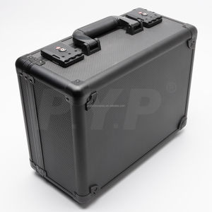 120 + 3 rangées PSA boîte de rangement de cartes graduées cartes à collectionner dalle étui de transport 3 rangées noir dur sport cartes support boîtes - Product Image 6