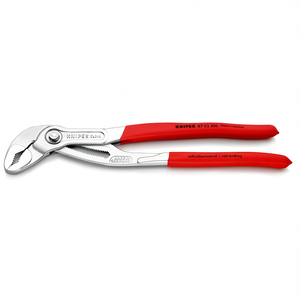 Alicates para bomba de agua Knipex Cobra 87 03 300 con bloqueo automático, fabricados en Alemania - Product Image 1