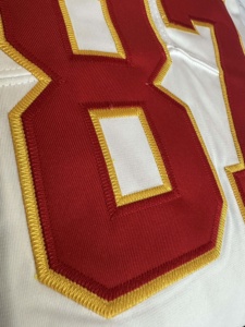 Vente en gros d'usine, broderie Kansas City # 5 Delane # 15 Mahomes # 1 Digne d'éloge # 9 Walker Pacheco # Maillot de football américain 87 Kelce - Product Image 4