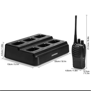 Radio bidirectionnelle portable Baofeng BF-888S, 5-10W, batterie rechargeable, talkie-walkie d'extérieur, usage civil - Product Image 2