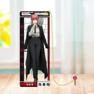 21 Marcadores Metálicos con Diseño de Anime Chain <span class=keywords><strong>Saw</strong></span> Denji, con Cadenas, para Estudiantes, como Regalo - Product Image 1