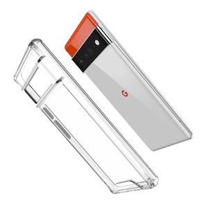 Coque pour Google <span class=keywords><strong>Pixel</strong></span> 6 Pro, coque de téléphone transparente en PC rigide, pare-chocs en TPU fin, antichoc, pour Google <span class=keywords><strong>Pixel</strong></span> 6 Pro - Product Image 1