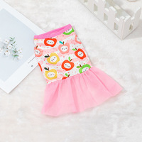 Source Usine Nouvelle Arrivée Doux Confortable Maille Chien Princesse Jupe D'été Mignon Chien Robes