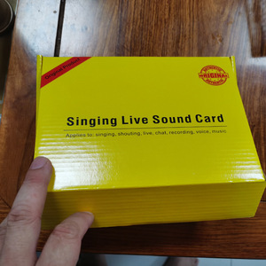 Smaida V8 USB 6 kênh Card âm thanh điện thoại di động máy tính Karaoke phát trực tiếp Neo phổ quát Bộ ghi âm micrô - Product Image 6
